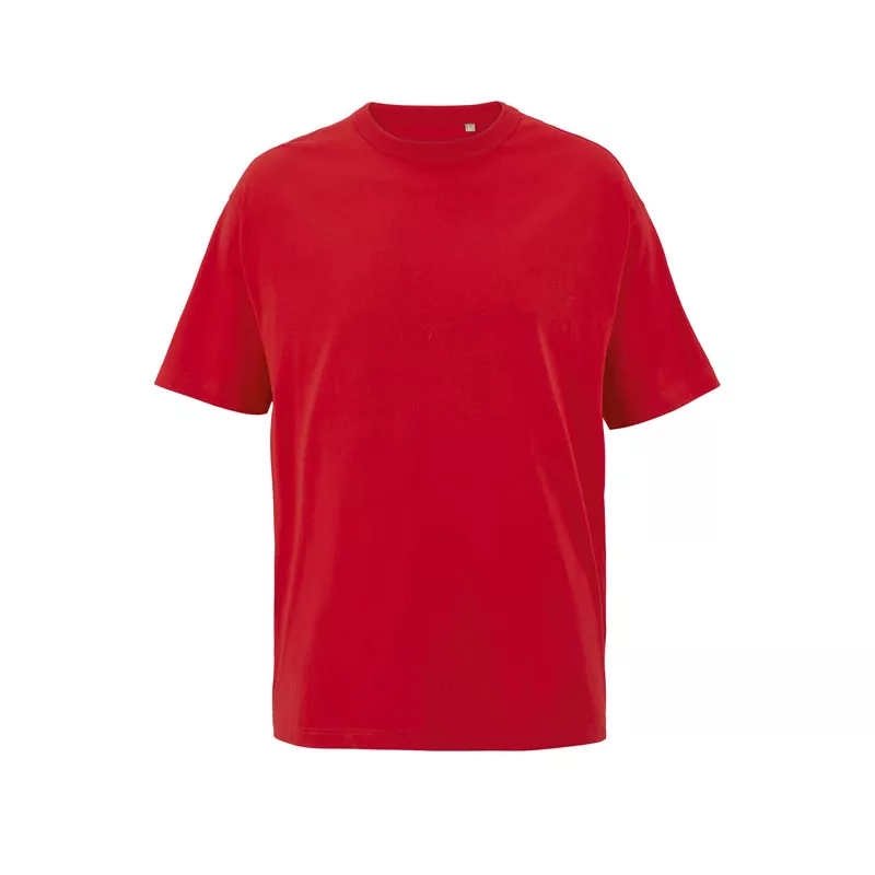 Koszulka męska oversize 180 g/m² Sol's BOXY MEN - Bright Rojo (S03806-BT)