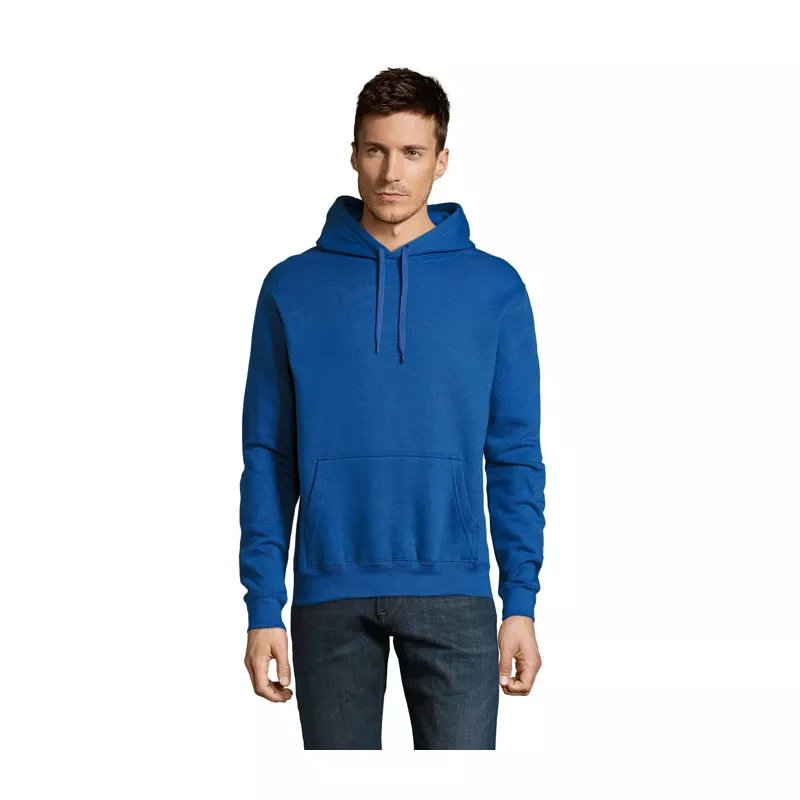 Bluza unisex z kapturem 320 g/m² Sol's SLAM - Niebieski (S13251-RB)