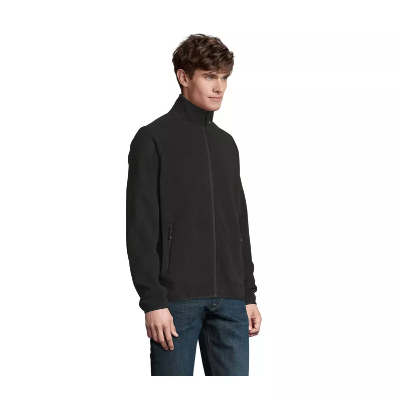 Polar męski RPET 280 g/m² Sol's FACTOR MEN - Czarny (S03823-BK)