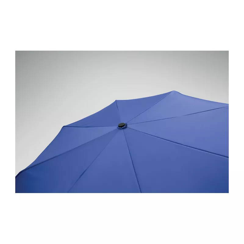 Parasol składany wiatroodporny 21" z RPET UMKRAB - Niebieski (MO2692-37)