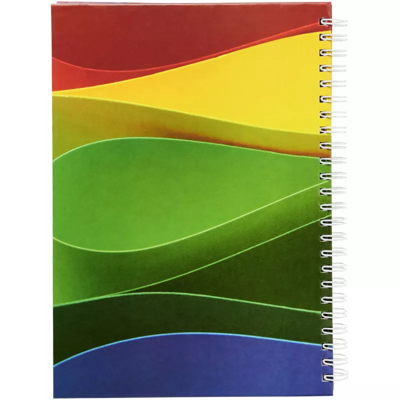 Zeszyt w formacie A4 Wire-o w twardej okładce - Biały (21256000)