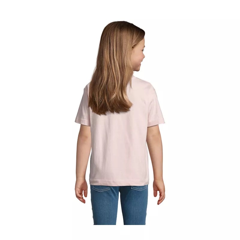 Koszulka dziecięca 190 g/m² Sol's IMPERIAL KIDS - Medium Pink (S11770-MP)