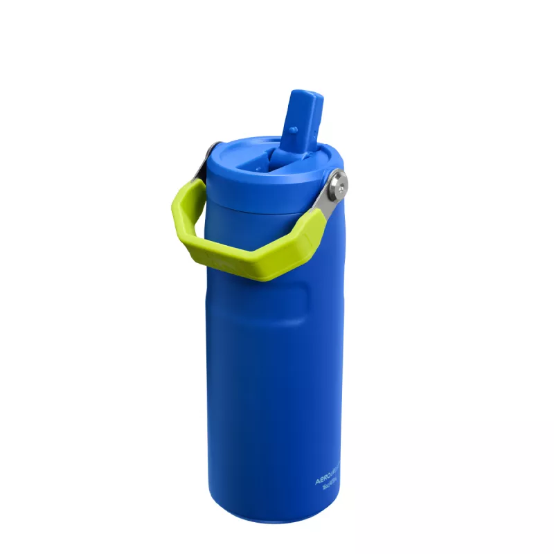 Butelka The IceFlow Bottle Flip Straw 2.0 0.47L - Cobalt Chartreuse (10121100209)