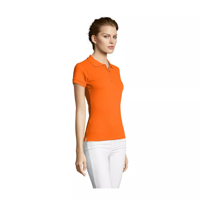 Koszulka polo damska piqué 210 g/m² Sol's PEOPLE - Pomaranczowy (S11310-OR)