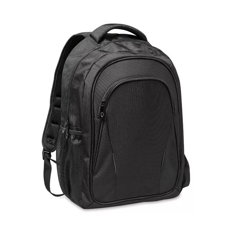 Torba na laptopa 15" z poliestru 1680D MACAU - Czarny (MO8399-03)