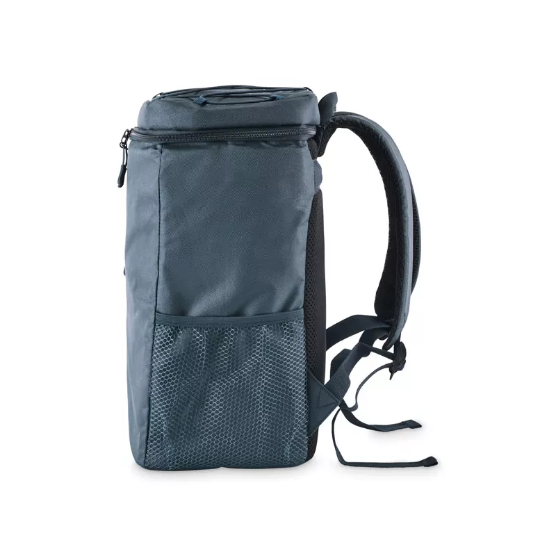 Plecak termiczny z RPET 600D 9 l MAFRIO - Niebieski (MO2971-04)