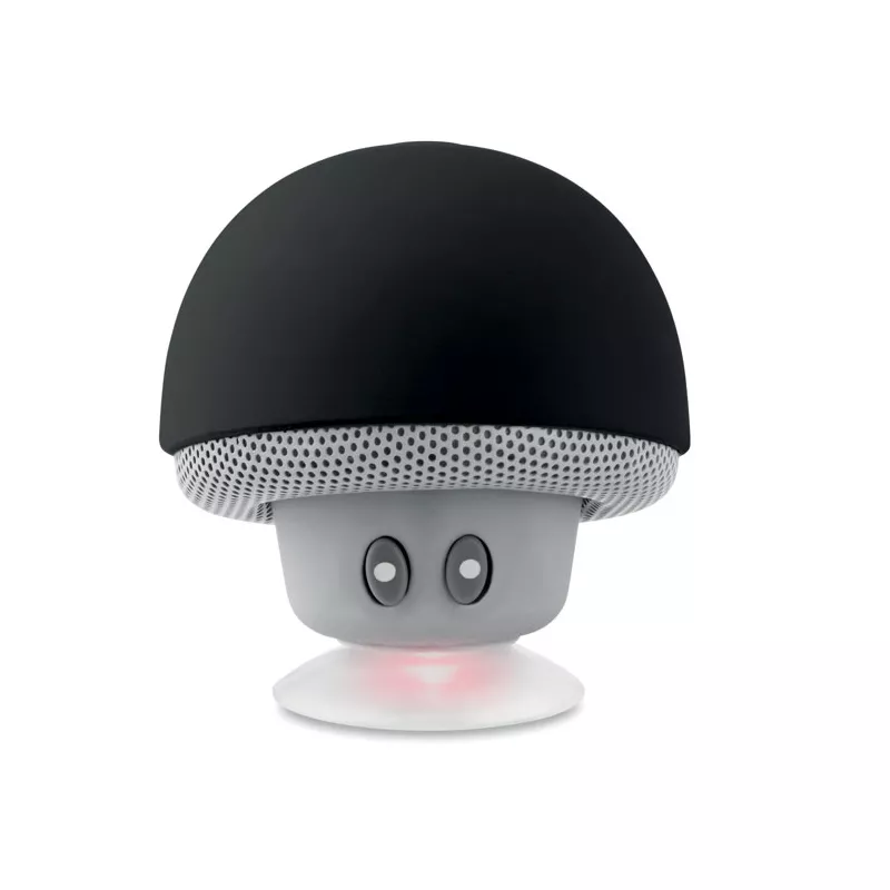 Głośnik bezprzewodowy 3W z przyssawką MUSHROOM - Czarny (MO9506-03)
