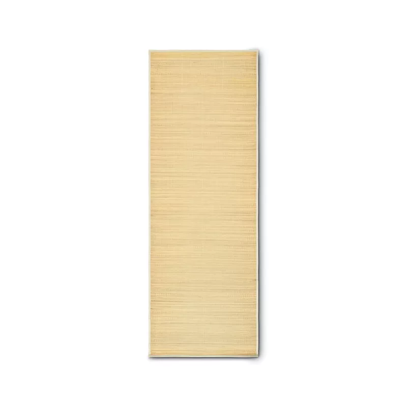 Mata plażowa ze słomy zwijana 180x60 cm RAFIA - Bezowy (MO2833-13)