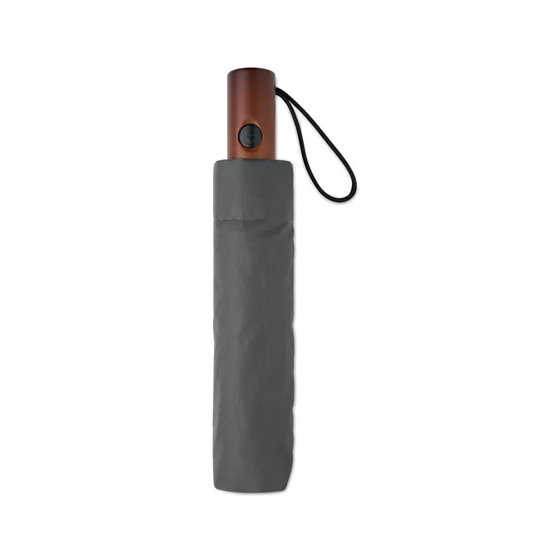 Parasol składany automatyczny 21" RAYNA FOLD - Kamienny Szary (MO3219-15)