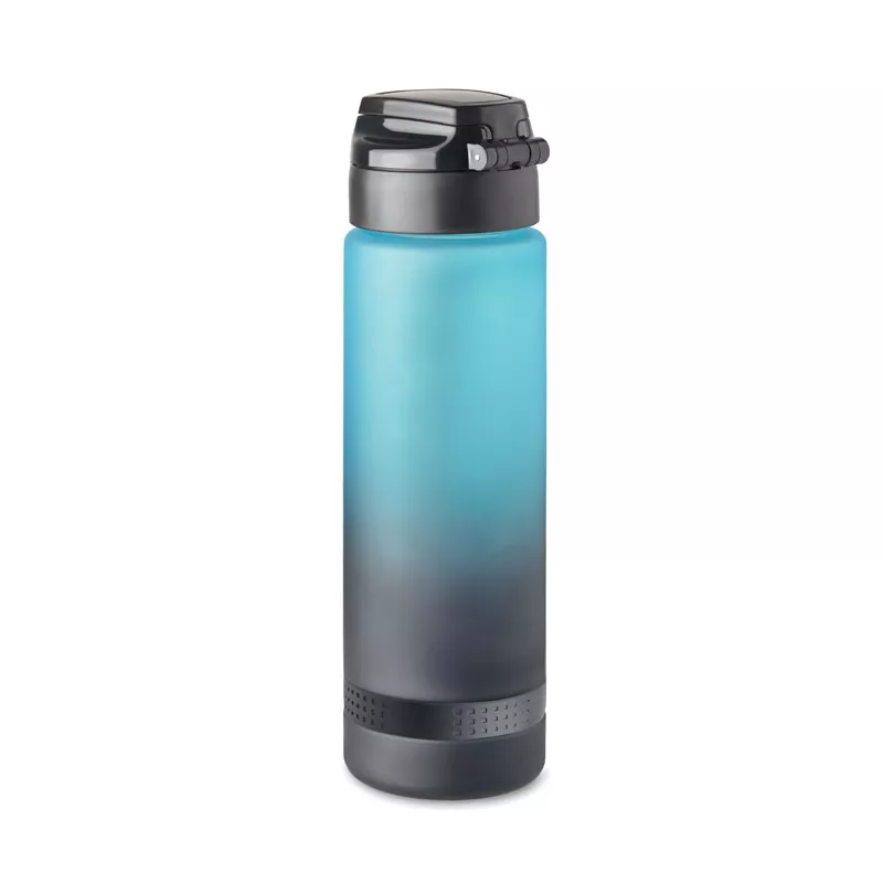 Butelka sportowa z RPET 1000 ml LEVEL - Turkusowy (MO2409-12)