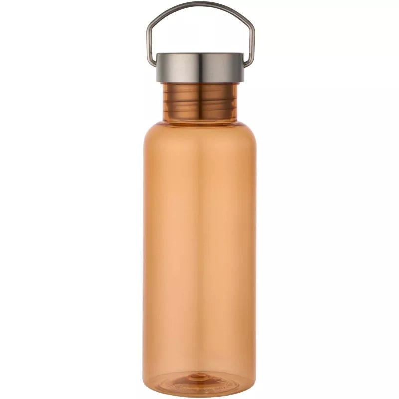 Thor - bidon na wodę wykonany z recyklingowanego tworzywa RPET certyfikowanego standardem RCS, pojemność 600 ml  - Pomarańczowy (10095831)