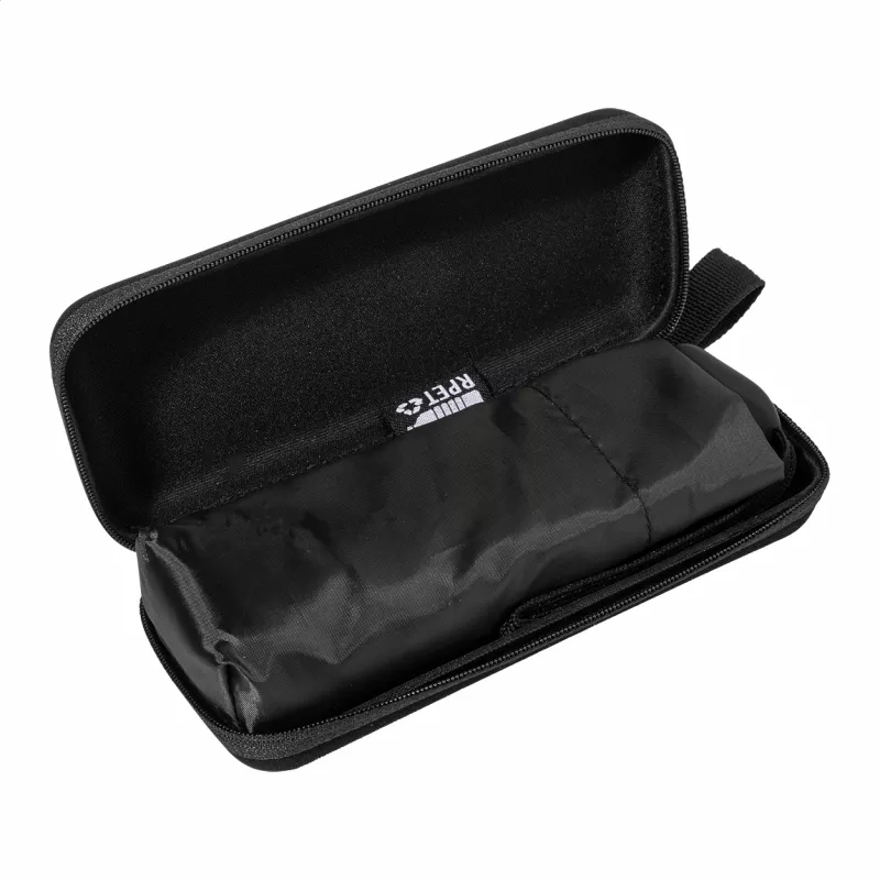 Fractus mini parasol RPET - czarny (AP800283-10)