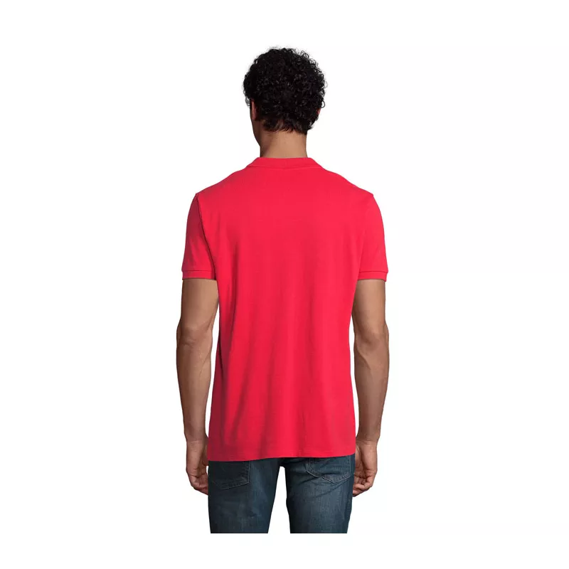 Polo męskie organiczne 170 g/m² Sol's PLANET MEN - Czerwony (S03566-RD)