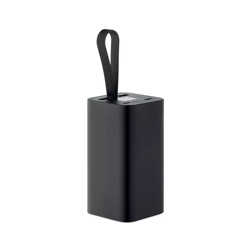 Powerbank aluminiowy 20 000 mAh PD 65W VOIMA - Czarny (MO2943-03)