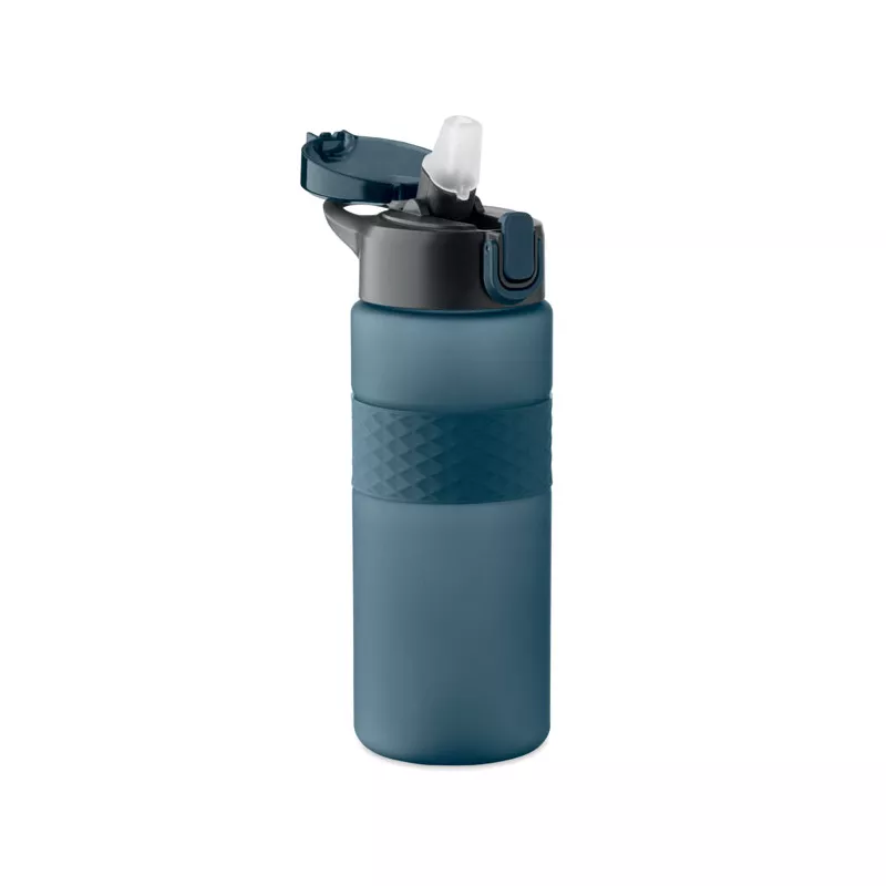 Butelka z RPET ze słomką 700 ml ISJFORDEN - Francuski Granat (MO2755-85)