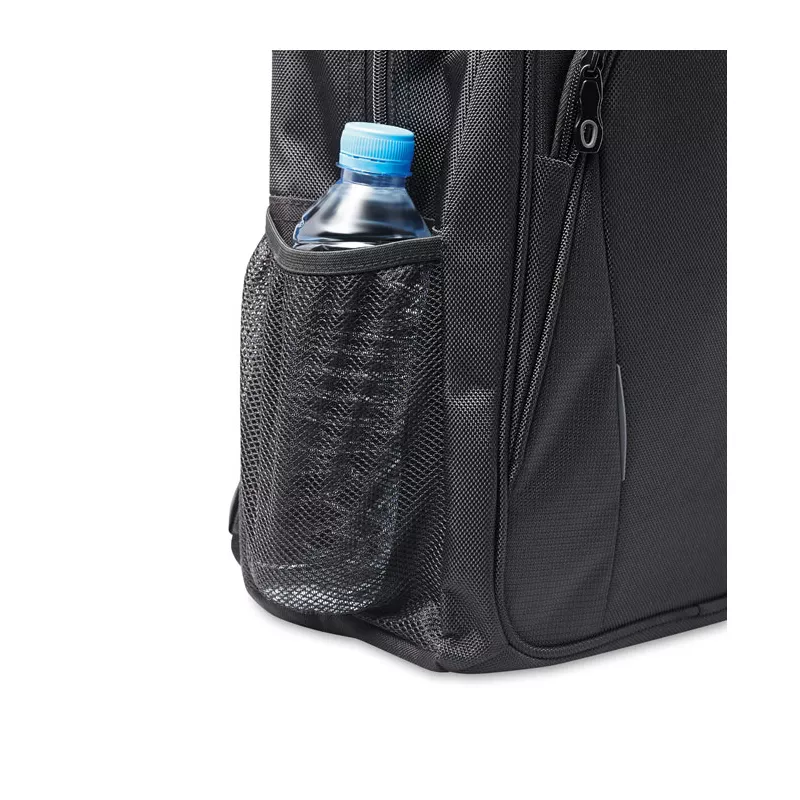Torba na laptopa 15" z poliestru 1680D MACAU - Czarny (MO8399-03)