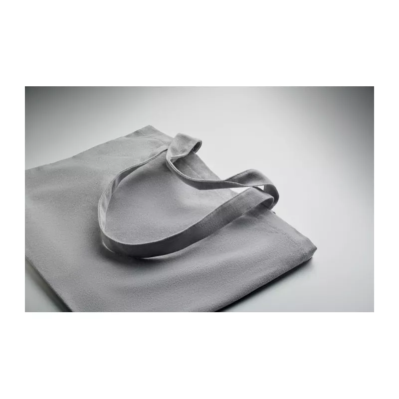 Torba plażowa z recyklingu 320 g/m² MALDI BEACH - Szary (MO2485-07)