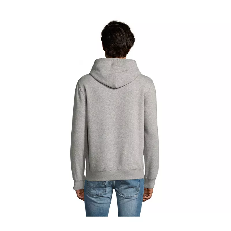 Bluza męska z kapturem 280 g/m² Sol's SPENCER - Szary Melanż 2 (S02991-GY)