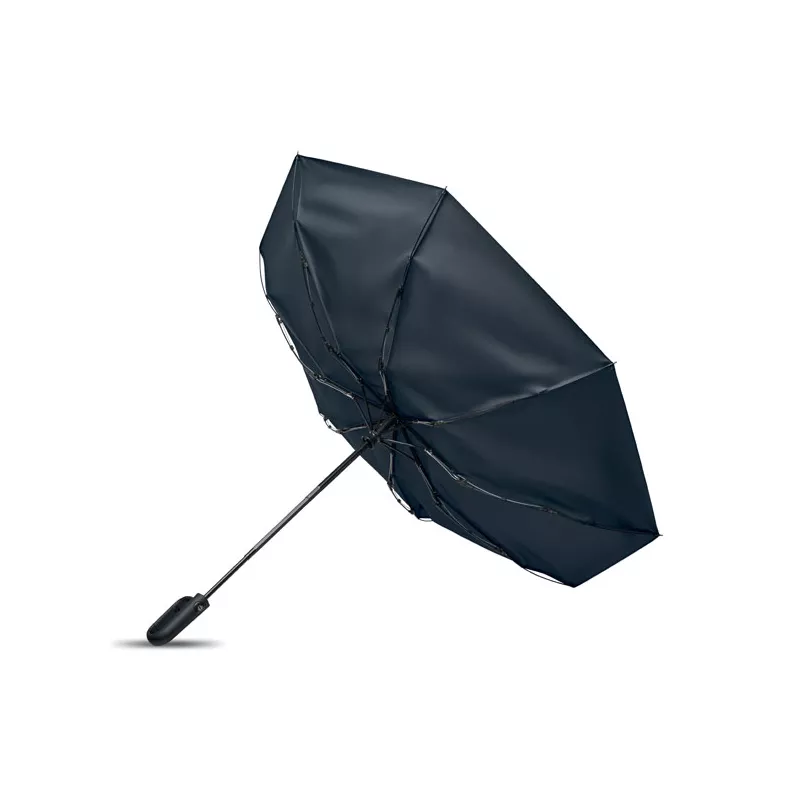 Parasol składany wiatroodporny 21" z RPET UMKRAB - Niebieski (MO2692-04)
