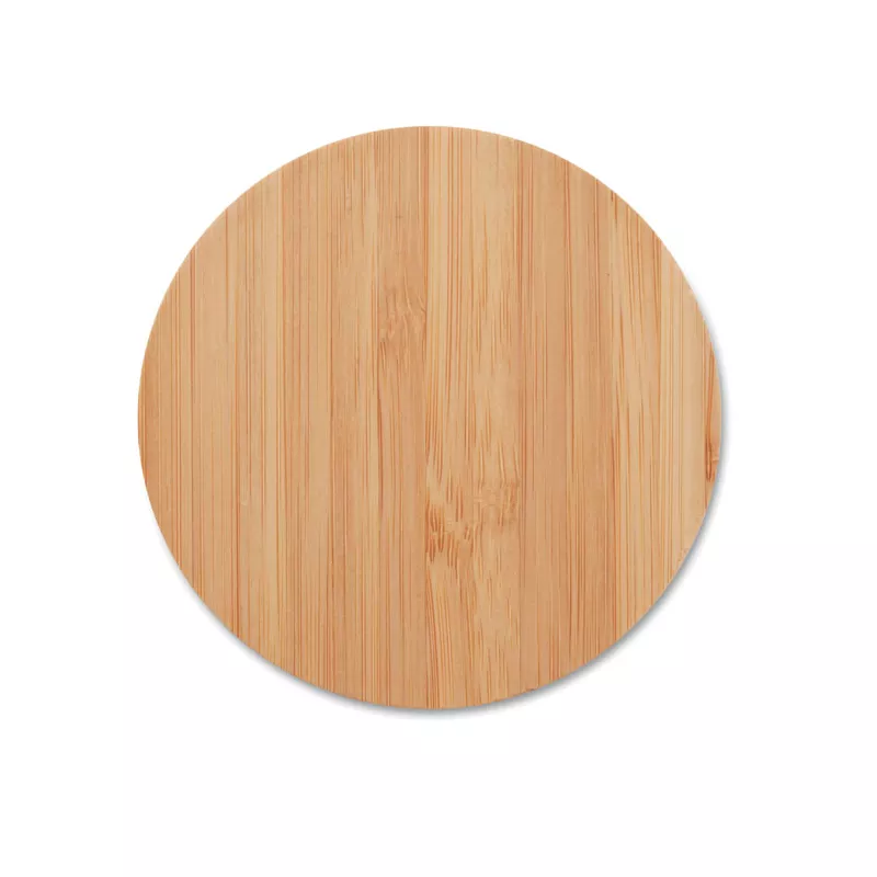Ładowarka bezprzewodowa bambusowa 15W RUNDO LUX - Drewna (MO6924-40)