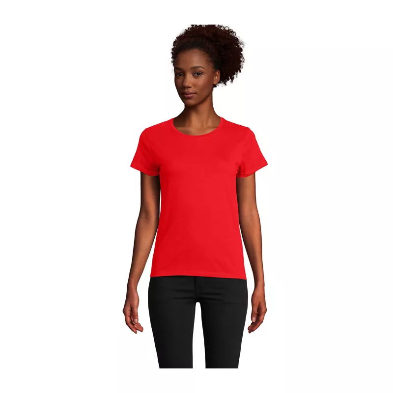 Koszulka damska 150 g/m² Sol's CRUSADER WOMEN - Czerwony (S03581-RD)