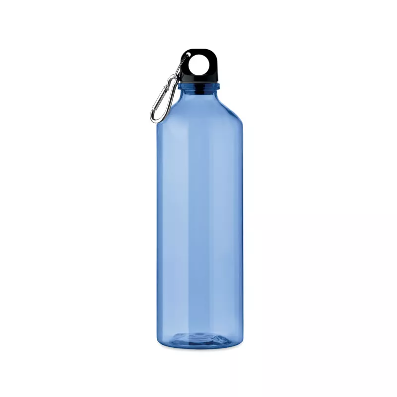 Butelka z RPET z karabińczykiem 750 ml MOSS RE750 - Przezroczysty Niebieski (MO2804-23)