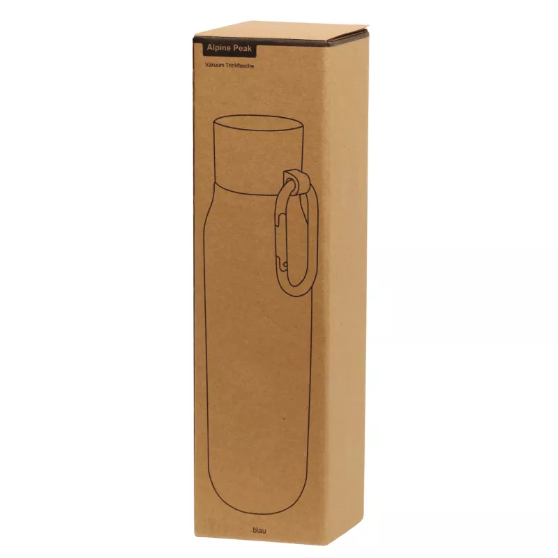 Próżniowa butelka 550 ml ALPINE PEAK - niebieski (56-0304655)