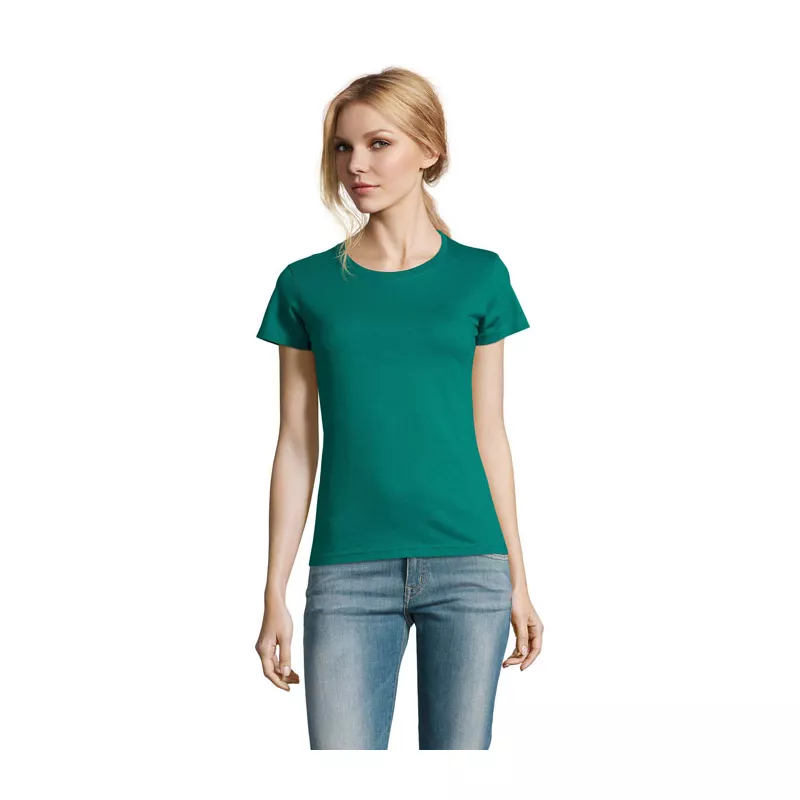 Koszulka damska 190 g/m² Sol's IMPERIAL WOMEN - Emerald (S11502-EM)