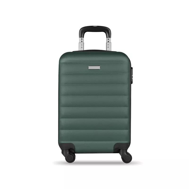 Walizka twarda 20" z ABS na 4 kółkach BUDAPEST - Ciemnozielony (MO9178-60)
