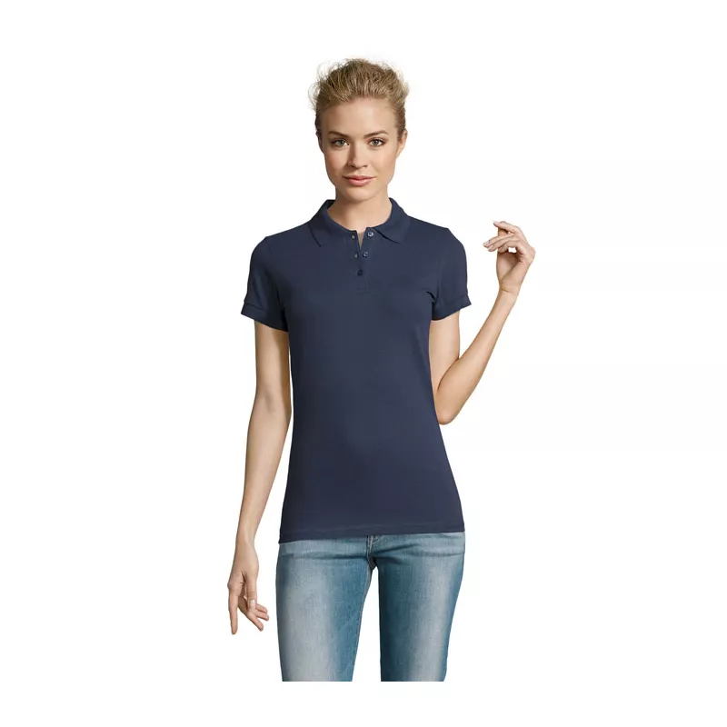 Polo damskie piqué 180 g/m² Sol's PERFECT WOMEN - Denim (S11347-DM)