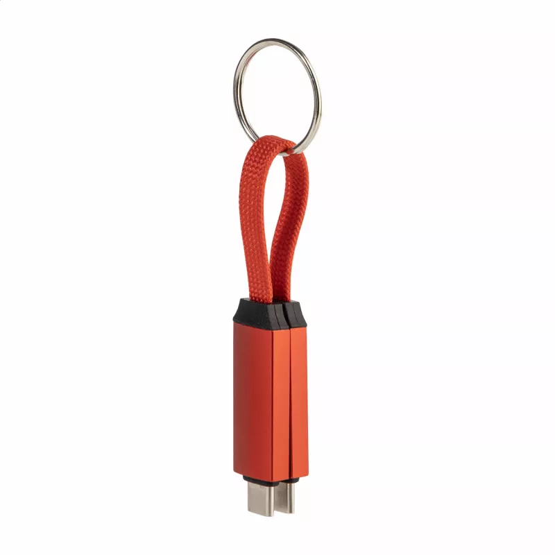 Keycab přívěsek na klíče 60W kabel USB-C - czerwony (AP864151-05)