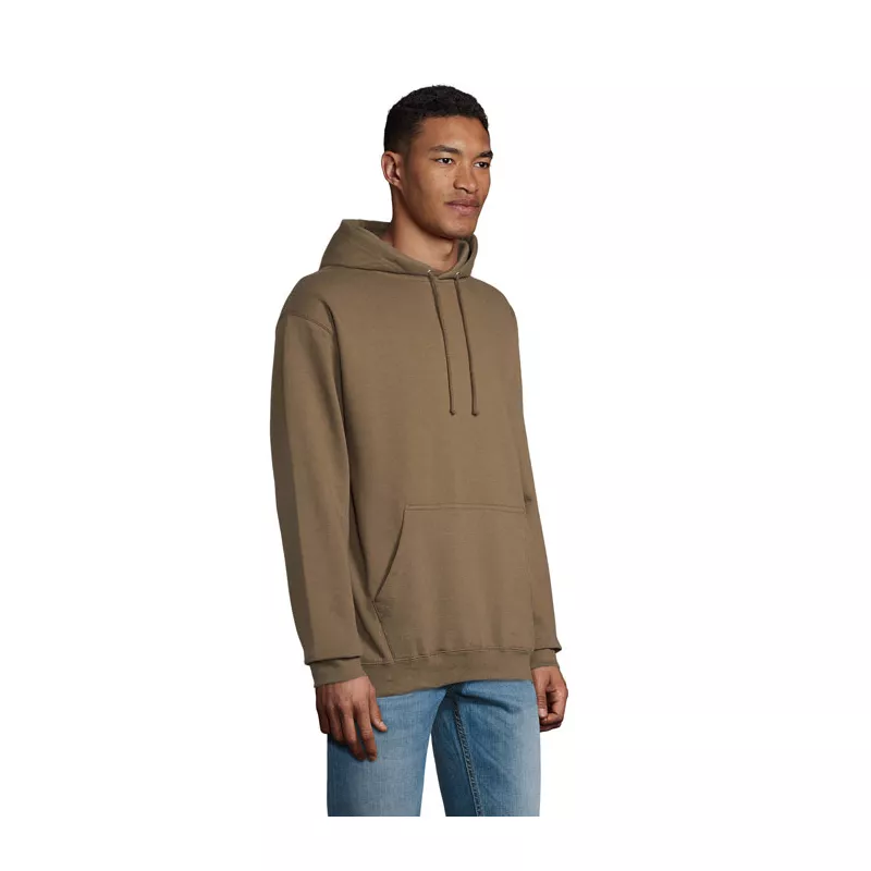 Bluza unisex z kapturem 280 g/m² Sol's CONDOR - Army (S03815-AR)