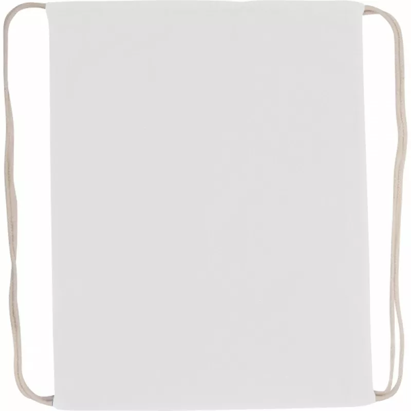 Worek bawełniany 140 g/m2 BUDAPEST - biały (002406)