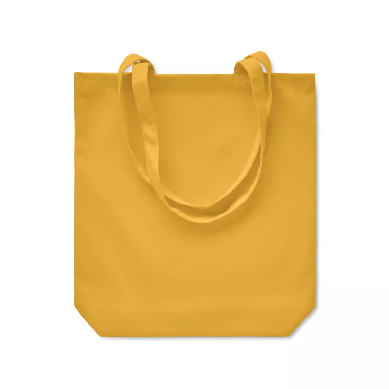 Torba bawełniana na zakupy 270 g/m² RASSA COLOURED - Ochre (MO6442-78)