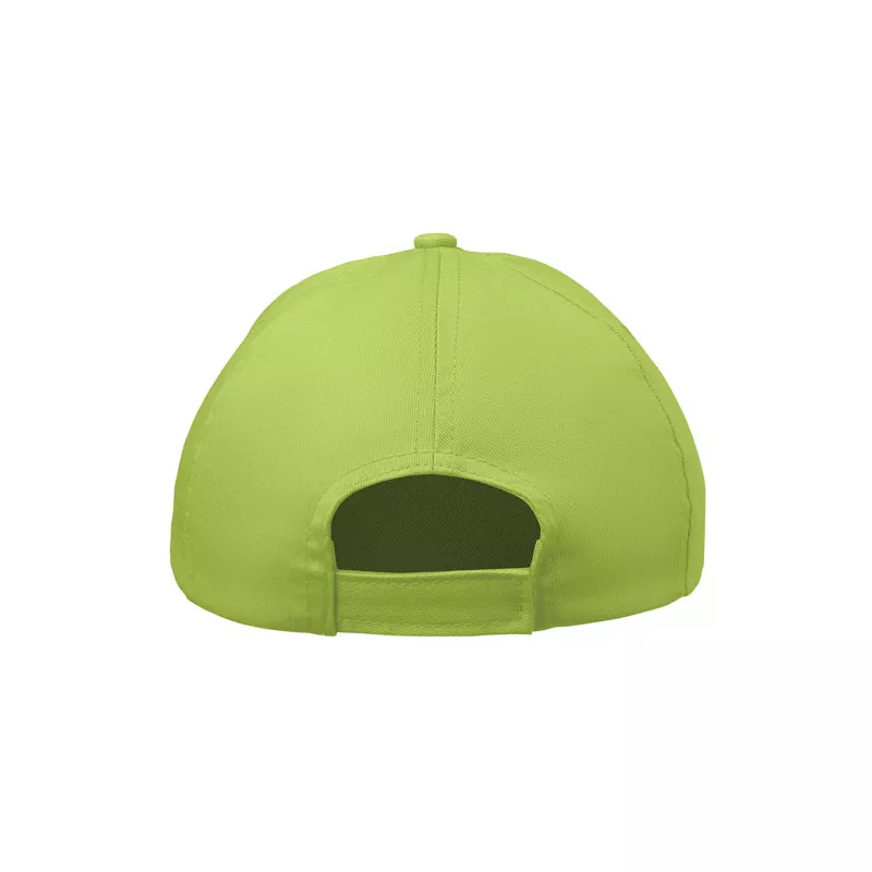 Czapka z daszkiem dziecięca 180 g/m² BUZZ KIDS - Limonka (MO2346-48)