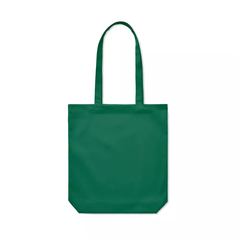 Torba bawełniana na zakupy 270 g/m² RASSA COLOURED - Ciemnozielony (MO6442-60)