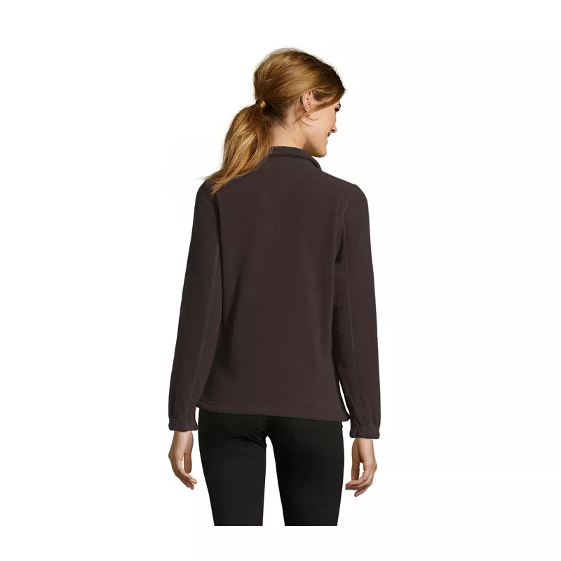 Polar damski rozpinany 300 g/m² Sol's NORTH WOMEN - Dark Chocolate (S54500-DC)