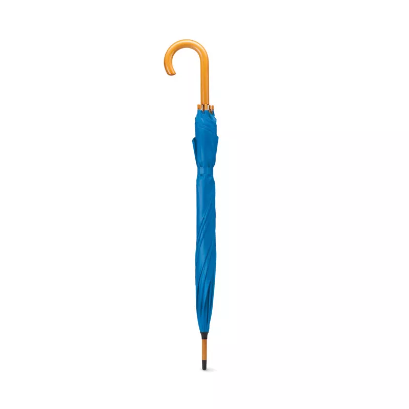 Parasol klasyczny 23" z drewnianym trzonem CALA - Niebieski (KC5132-37)