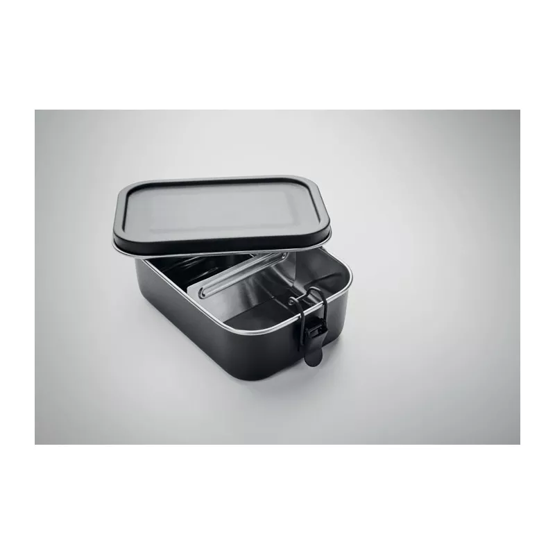 Lunchbox stalowy 750 ml CHAN LUNCHBOX COLOUR - Czarny (MO6638-03)