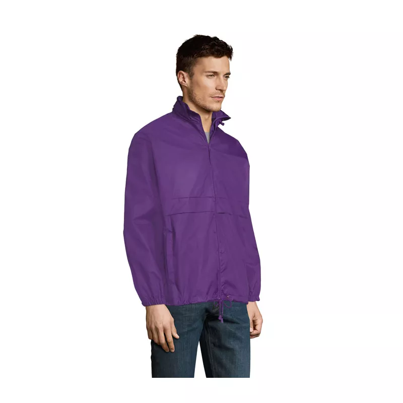 Kurtka wiatrówka unisex wodoodporna Sol's SURF - Dark Purple (S32000-DA)