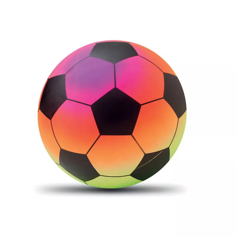 Piłka plażowa dmuchana z PVC RAINBALL - Wielokolorowy (MO2558-99)
