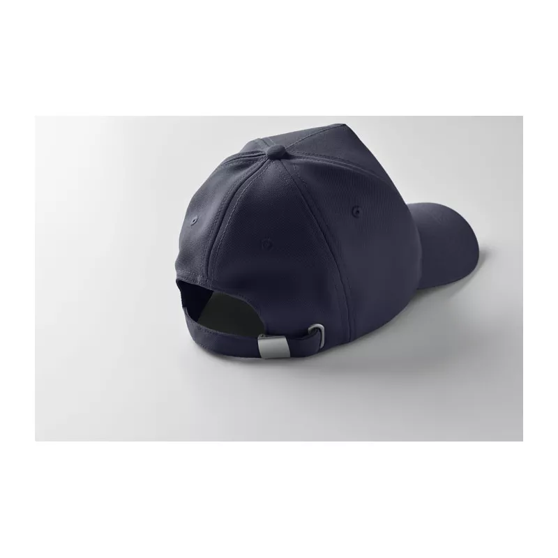 Czapka z daszkiem 5-panelowa RPET 210 g/m² SENGA - Niebieski (MO6831-04)