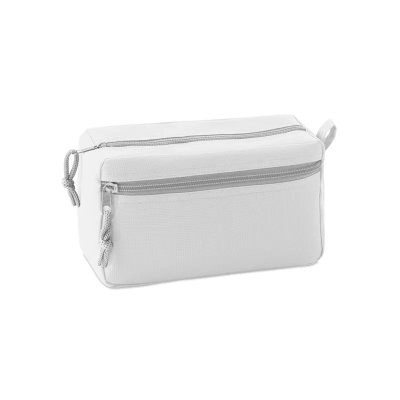 Kosmetyczka z podwójnym zamkiem NEW & SMART - Bialy (MO9345-06)