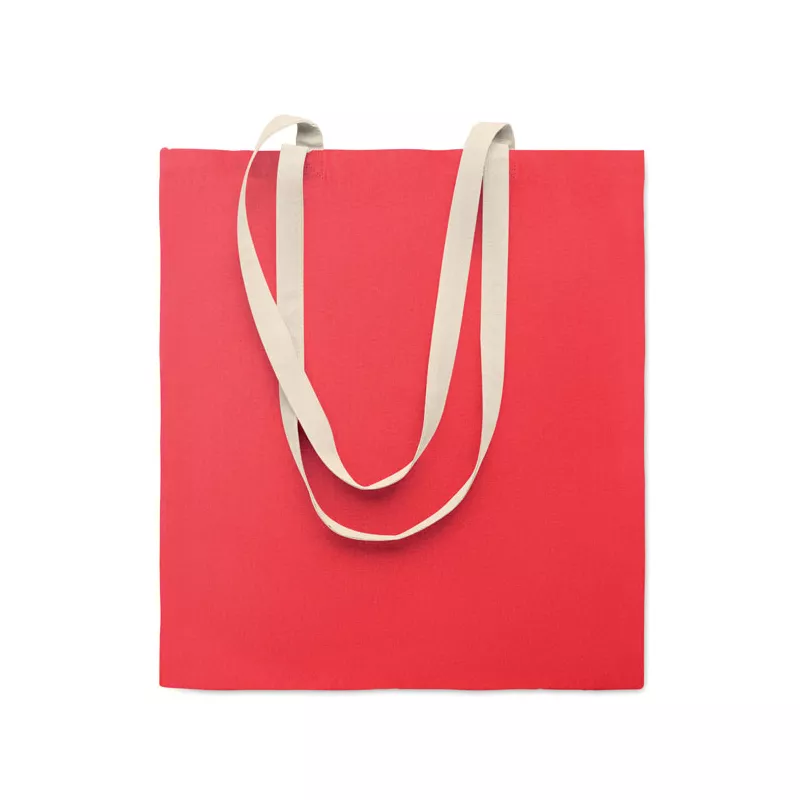 Torba bawełniana 140 g/m² ZEVRA COLOUR - Czerwony (MO2868-05)