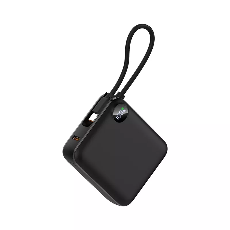 Power Bank 10000 mAh Fast Charge 22,5 W - czarny (EG835003)