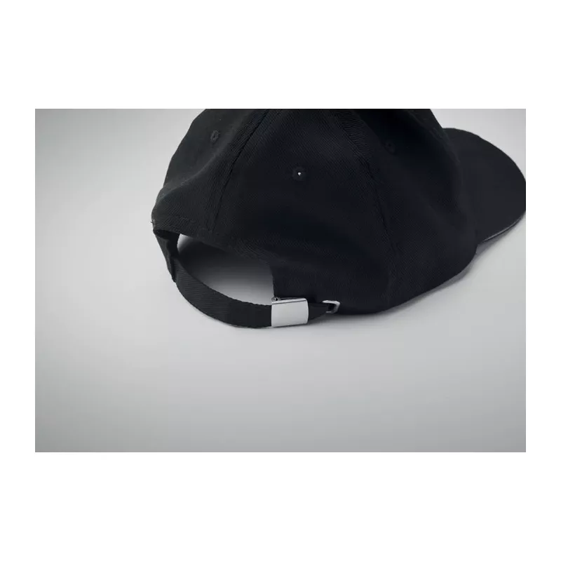 Czapka z daszkiem z podświetleniem LED 220 g/m² LUZCAP - Czarny (MO2439-03)