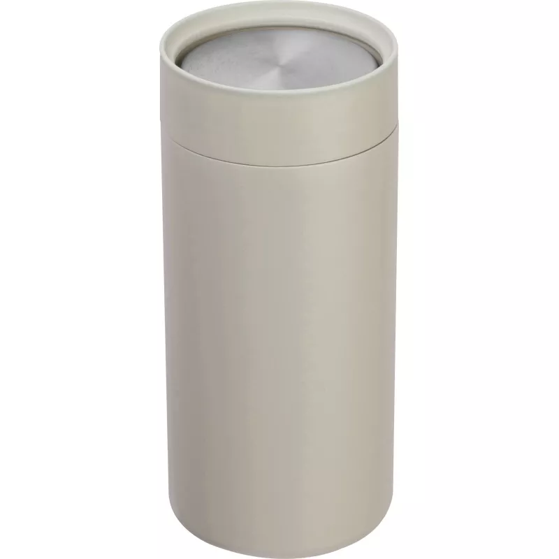 Kubek termiczny stalowy z recyklingu LE PORT MoLu 360 ml - beżowy (535313)