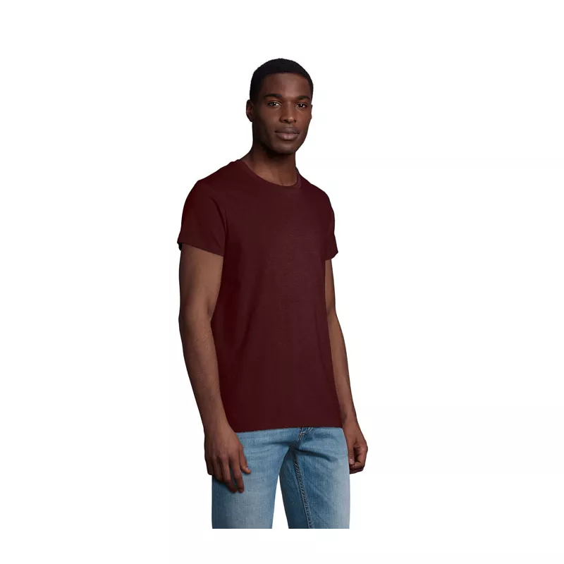 Koszulka męska organiczna 150 g/m² Sol's CRUSADER MEN - Burgundy (S03582-BG)