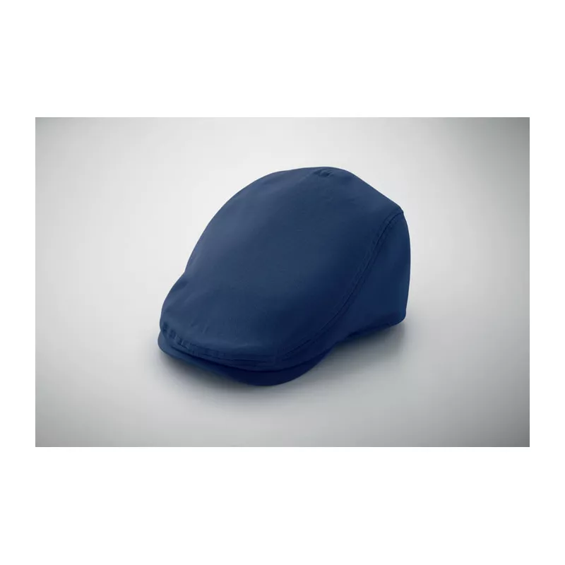 Czapka kaszkiet z bawełny twill 235 g/m² FLAT PEAK - Niebieski (MO2850-04)