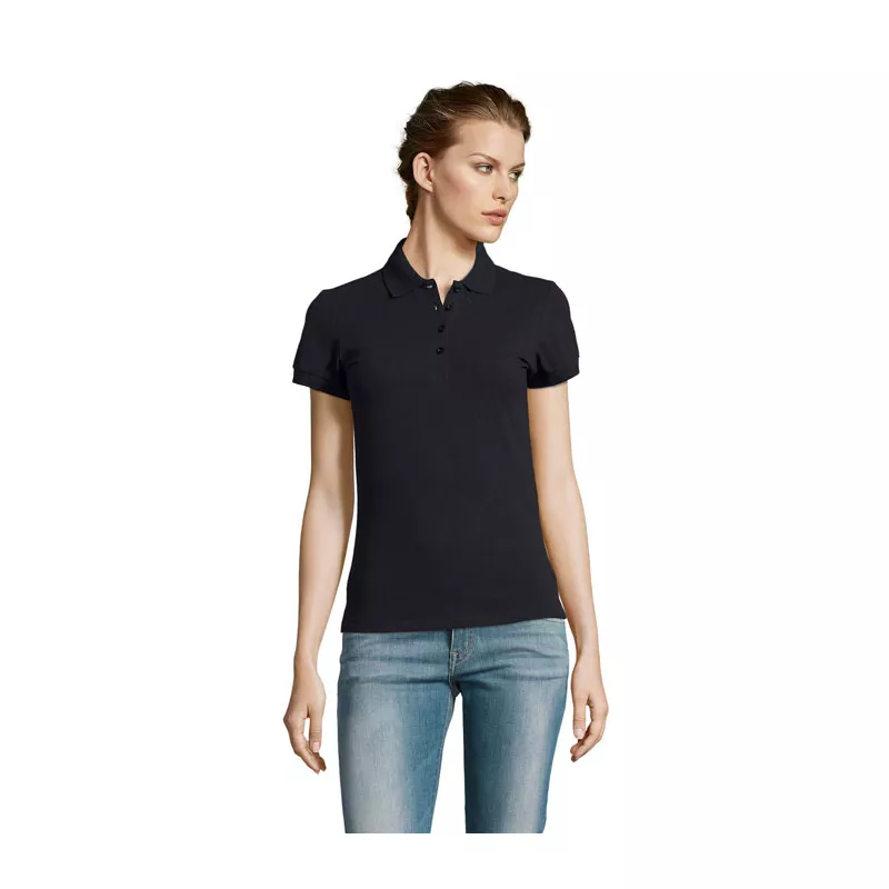 Koszulka polo damska piqué 210 g/m² Sol's PEOPLE - Granatowy (S11310-NY)